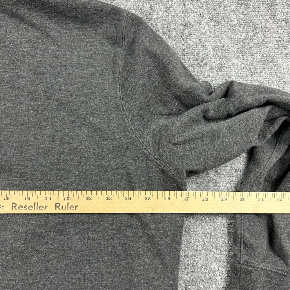 Polo‎ Ralph Lauren Pullover Mens XXL Gray 1/4 Zip Long Sleeve Pony Logo Sweater